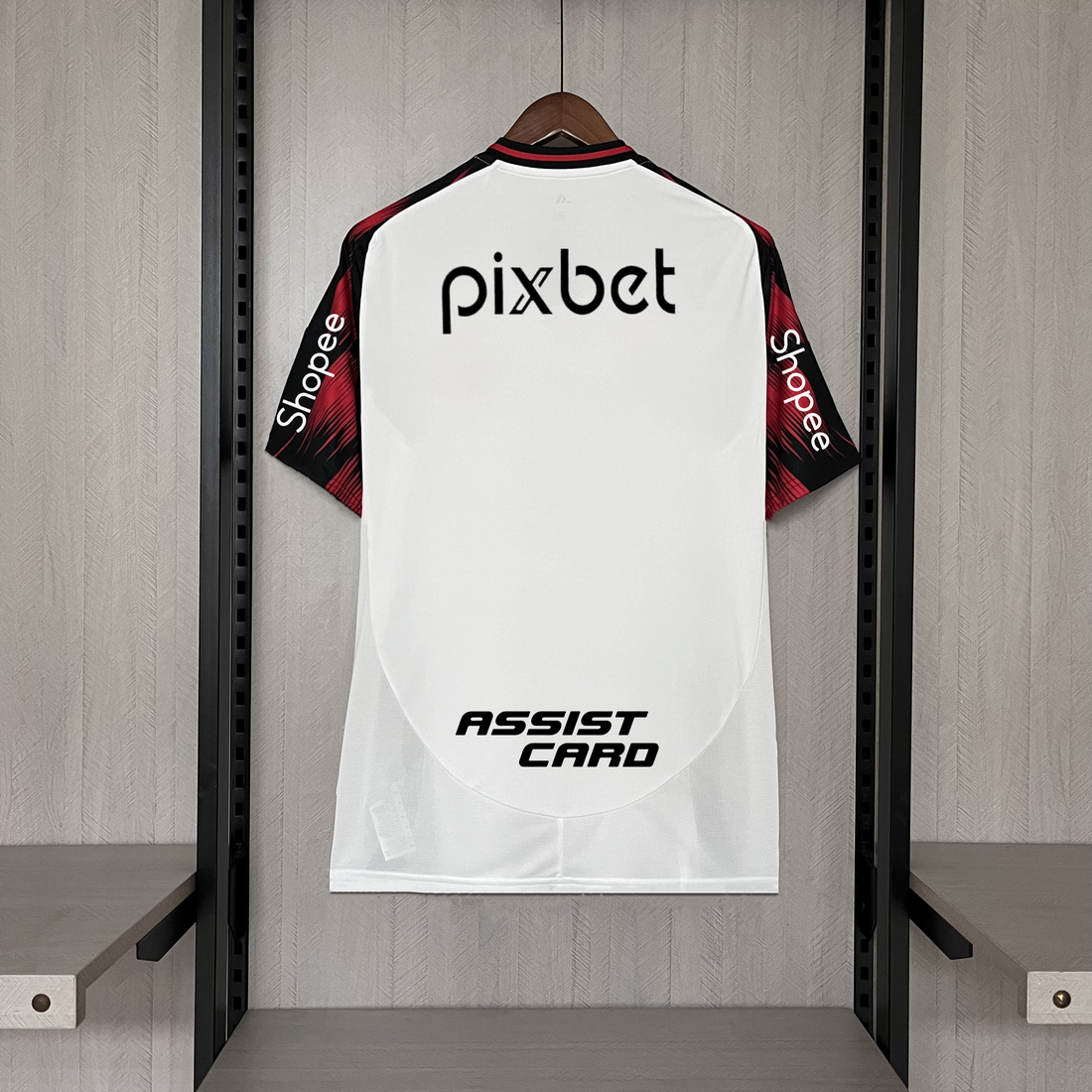Flamengo 25/26 Away - All Sponsors - Fan Version