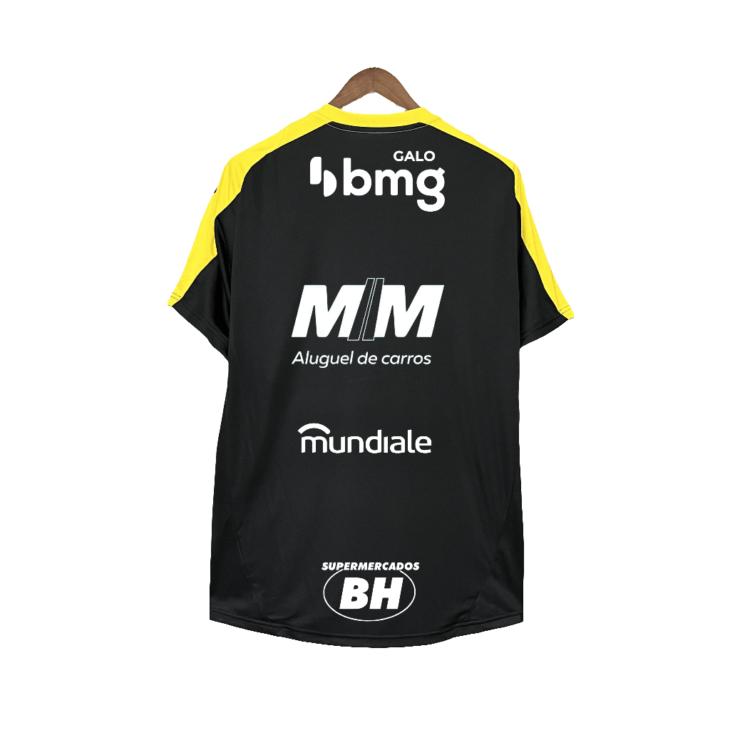 Atletico Mineiro 25/26 Training - All Sponsors - Black - Fan Version