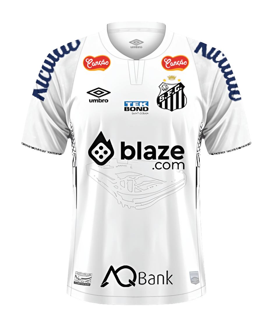 Santos 24/25 I Home - All Sponsors - Fan Version