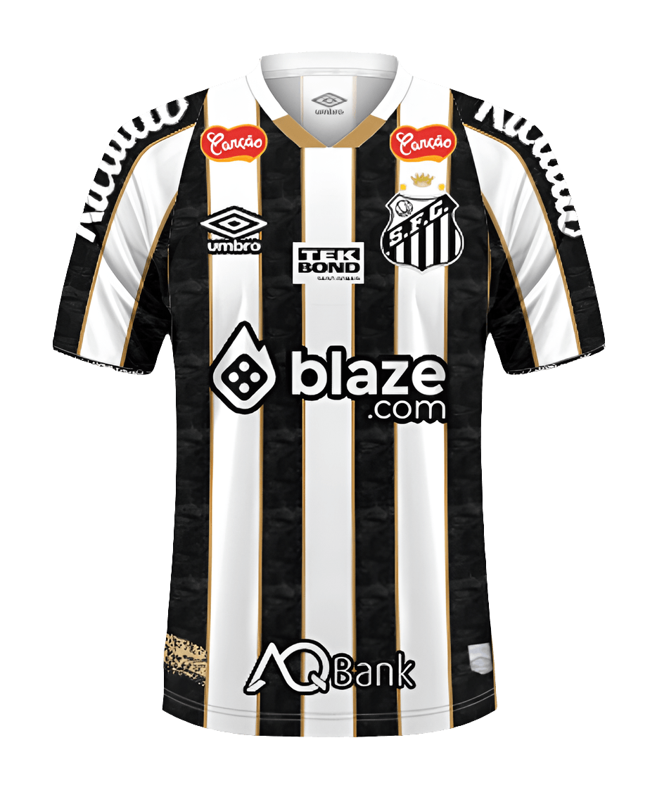Santos 24/25 II Away - All Sponsors - Fan Version