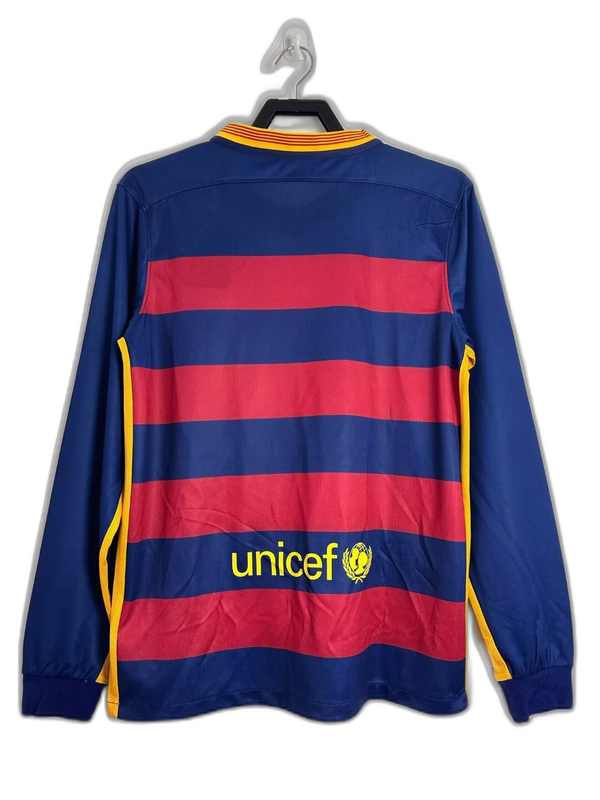 Barcelona 15/16 I Home - Long Sleeve Retro Version