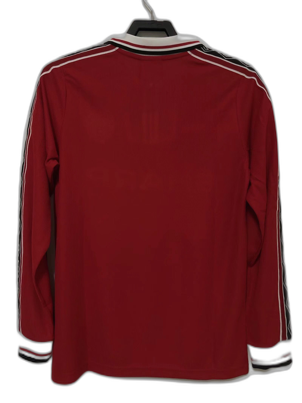 Manchester United 1998 I Home - Long Sleeve Retro Version