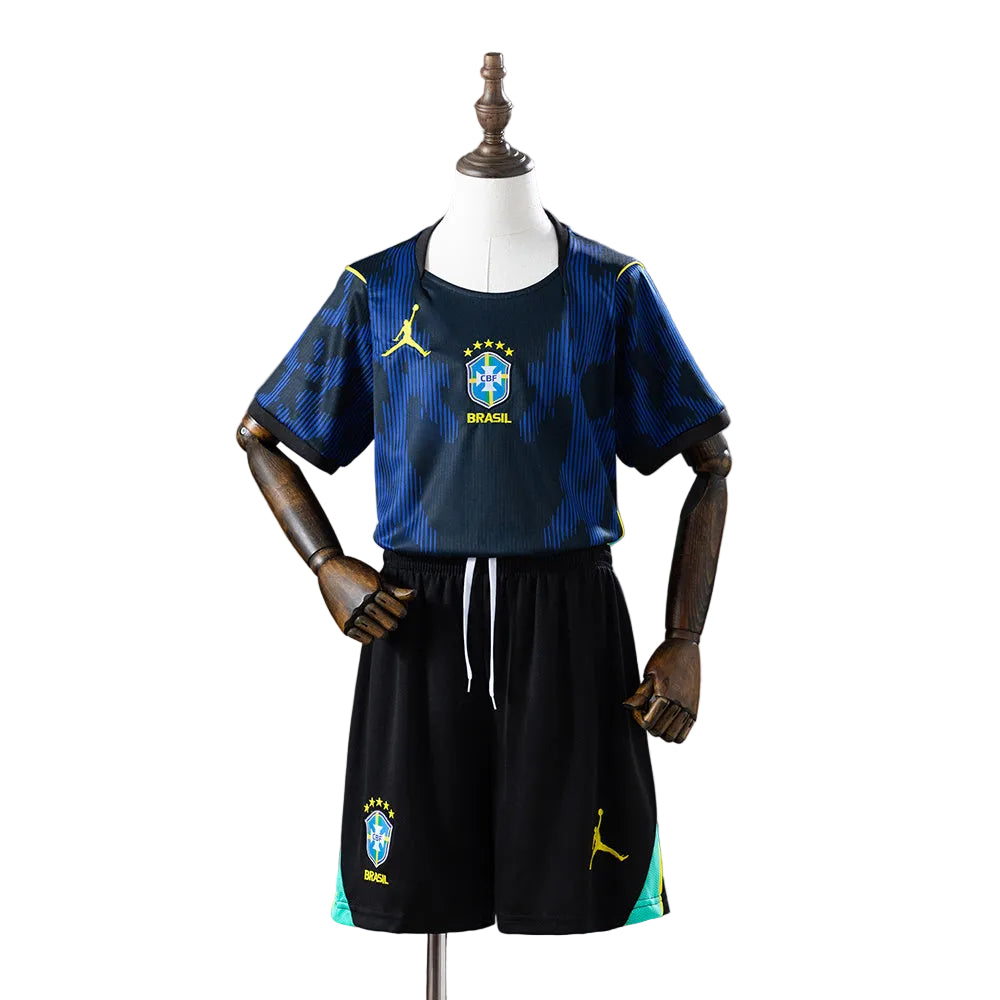 Brazil Kit Infantil Away - World Cup 2026 - Kids Kit