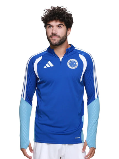 Cruzeiro  26/27 Training Shirt Men's, Long Sleeve - Blue