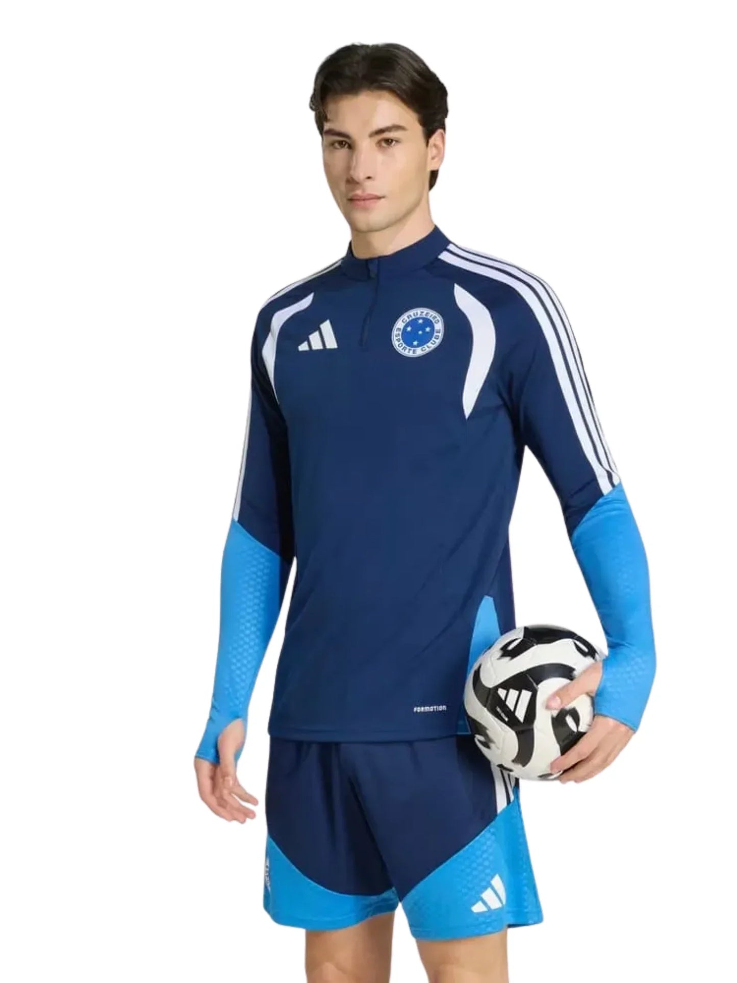 Cruzeiro  26/27 Training Shirt Men's, Long Sleeve - Dark Blue