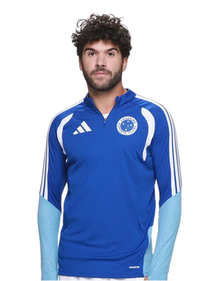 Cruzeiro  26/27 Training Shirt Men's, Long Sleeve - Blue