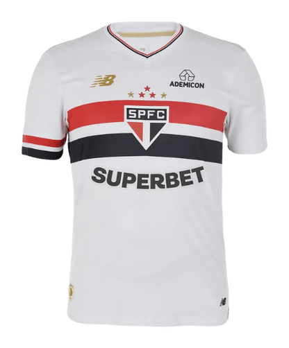 São Paulo 25/26 I Casa - Patrocinado - Versão Torcedor