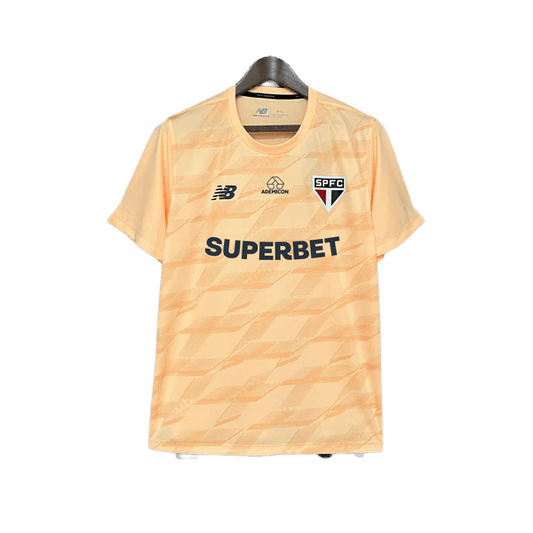 Sao Paulo 24/25 Training  - Beige - All Sponsors - Fan Version