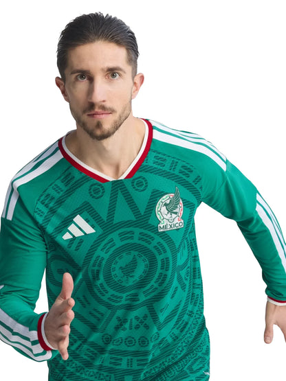 Mexico 26/27 Home  - Long Sleeve