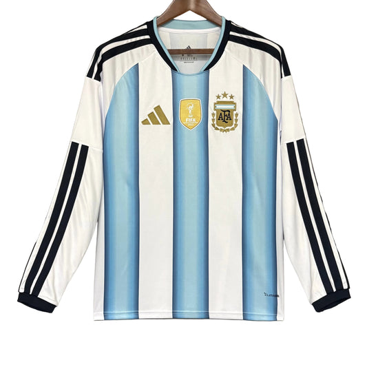 Argentina 2026 I Home  - Long Sleeve Version World Cup