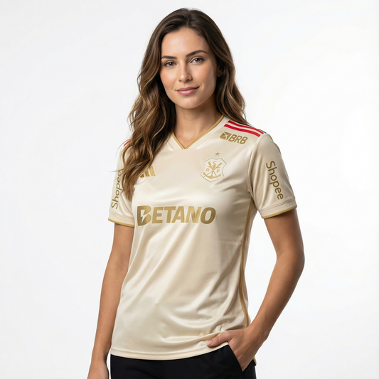 Flamengo 2025/26 III Third - With Sponsors - Women’s Version