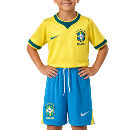 Set Kids Brazil World Cup 2026 -  Kit Kids