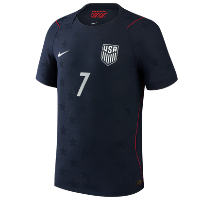 Reyna #7 USA World Cup 2026 Away Blue - Fan Version