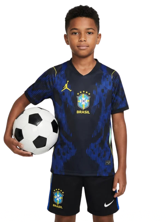Brazil Kit Infantil Away - World Cup 2026 - Kids Kit