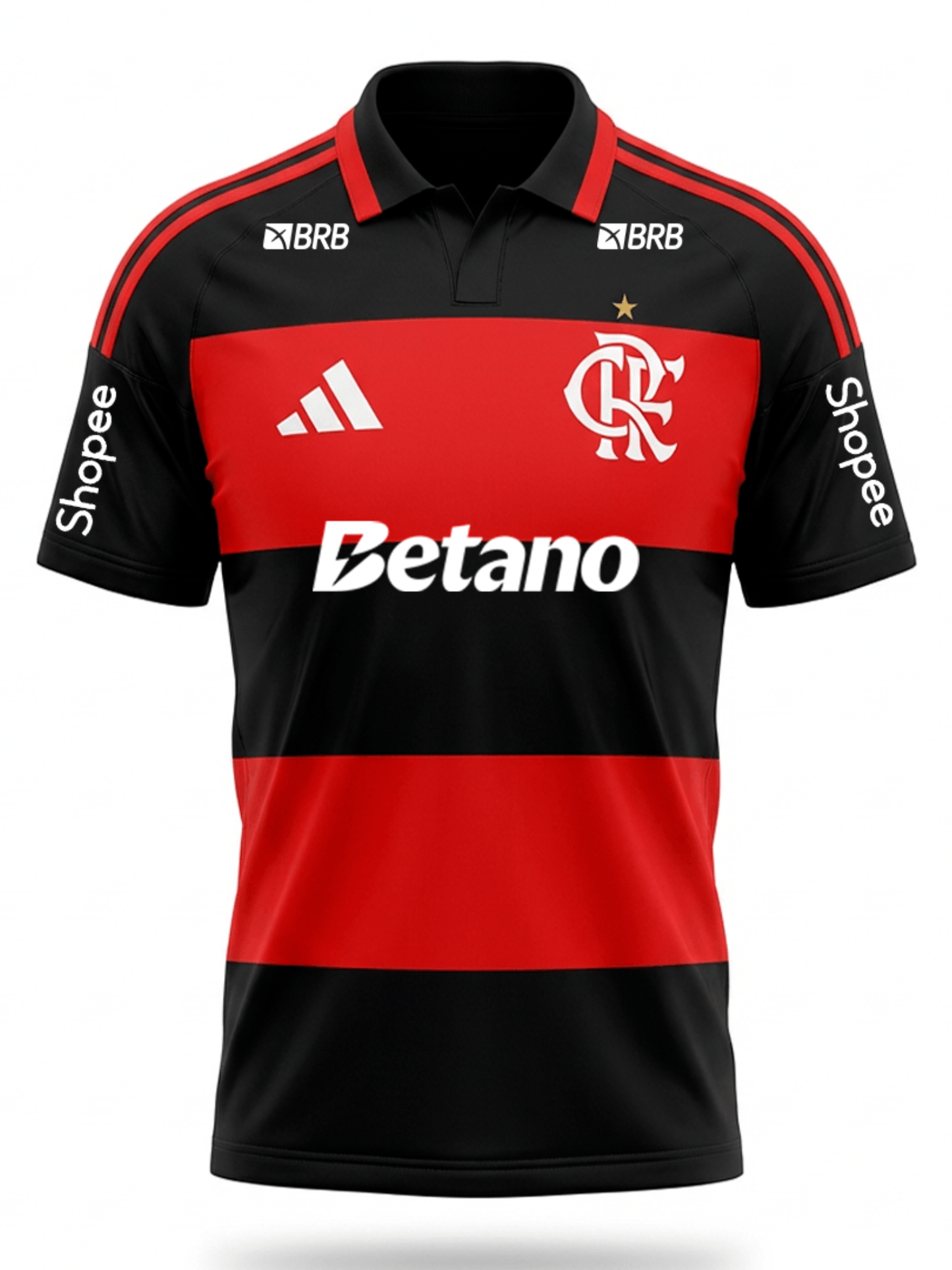 Flamengo 26/27 Home  - All Sponsors - Fan Version