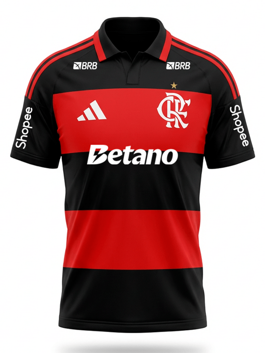 Flamengo 26/27 Home  - All Sponsors - Fan Version