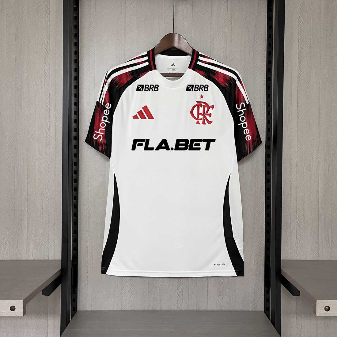 Flamengo 25/26 Away  - All Sponsors - Fan Version