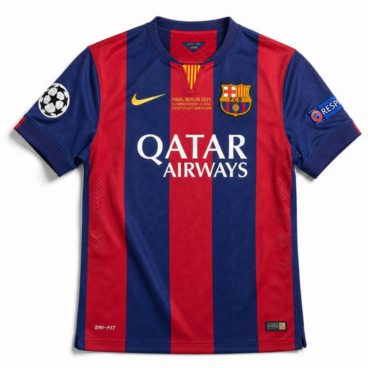 Barcelona 14/15 I Home  - Neymar Jr #11 Retro Version All Patches