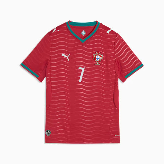 Portugal 2026 Ronaldo #7 Home World Cup 2026 - Kids Kit