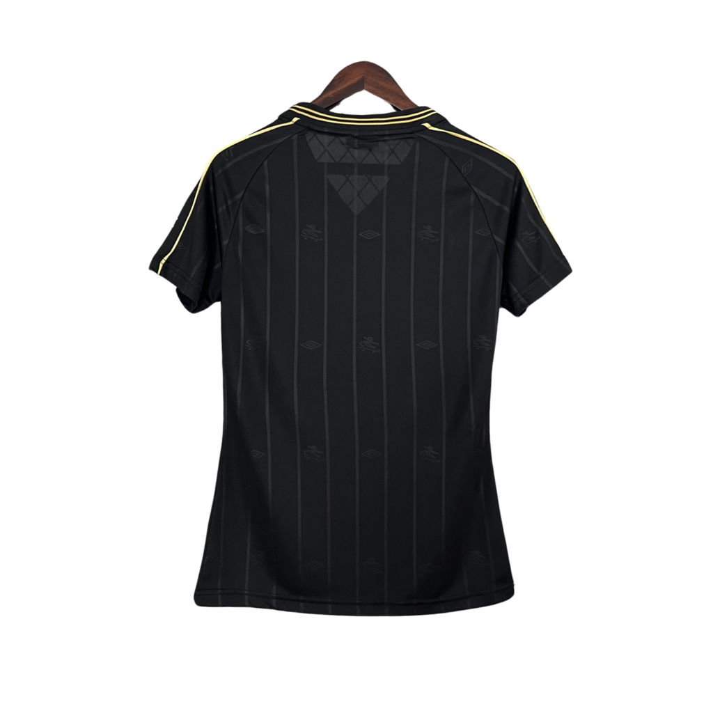 Santos 24/25 Charlie Brown Jr Women's  - Black - Fan Version