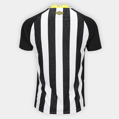 Santos 25/26 II Away  - All Sponsors Black - Fan Version