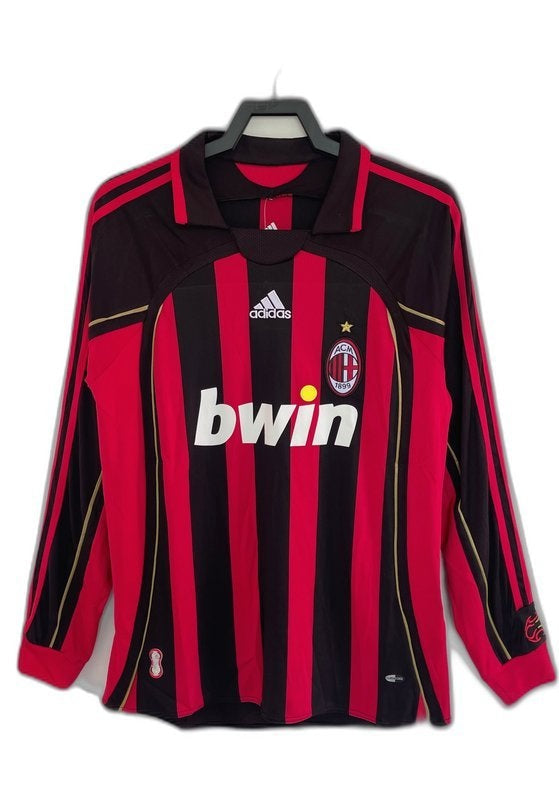 AC Milan 06/07 I Home  - Long Sleeve Retro Version