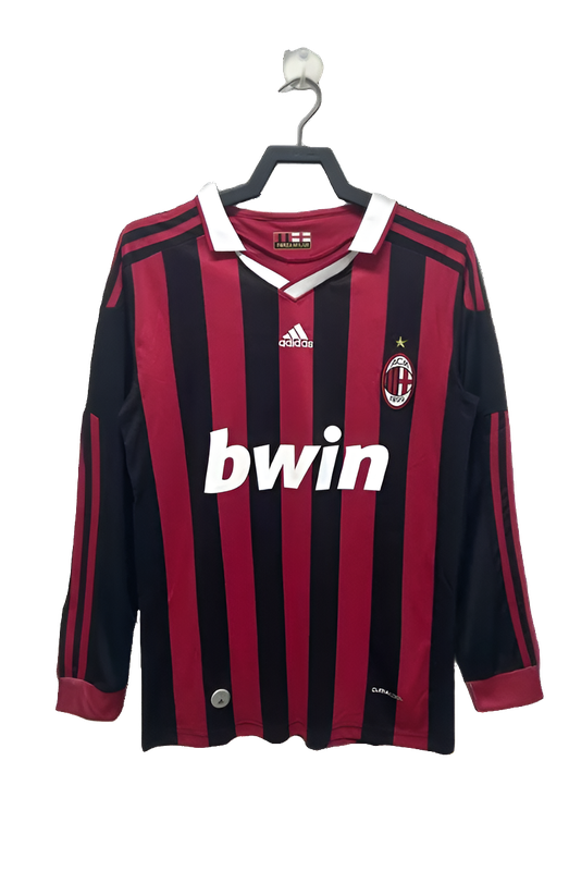 AC Milan 09/10 I Home  - Long Sleeve Retro Version