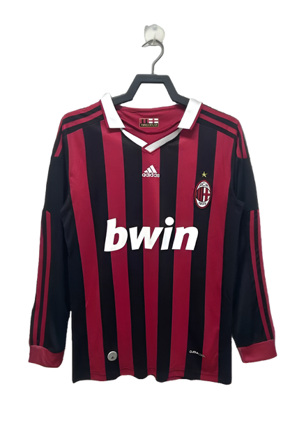 AC Milan 09/10 I Home  - Long Sleeve Retro Version