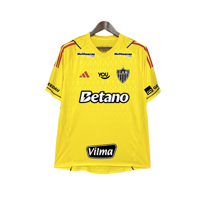 Atletico Mineiro 24/25 Goalkeeper  - Yellow - All Sponsors - Fan Version