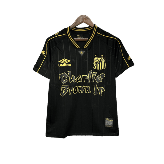 Santos 24/25 Charlie Brown JR  - Black - Fan Version