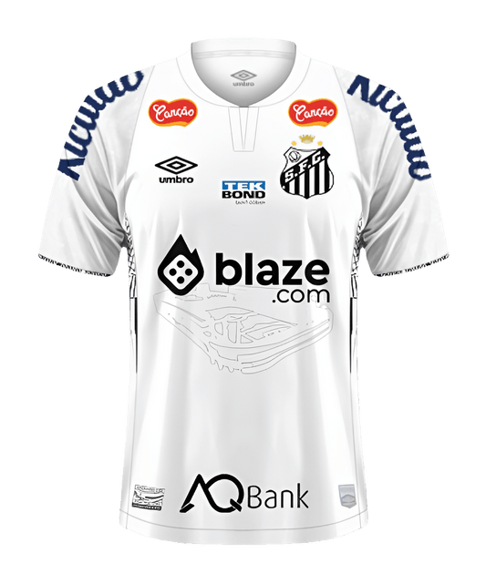 Santos 24/25 I Home  - All Sponsors - Fan Version
