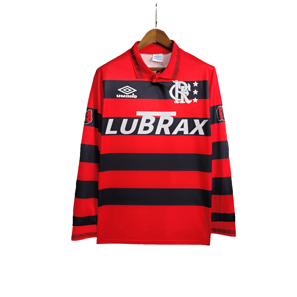 Flamengo 94/95 I Home  - Long Sleeve Retro Version