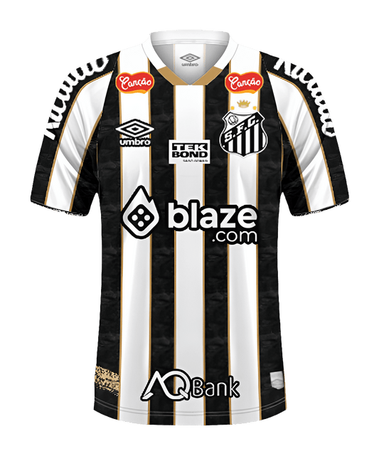 Santos 24/25 II Away  - All Sponsors - Fan Version