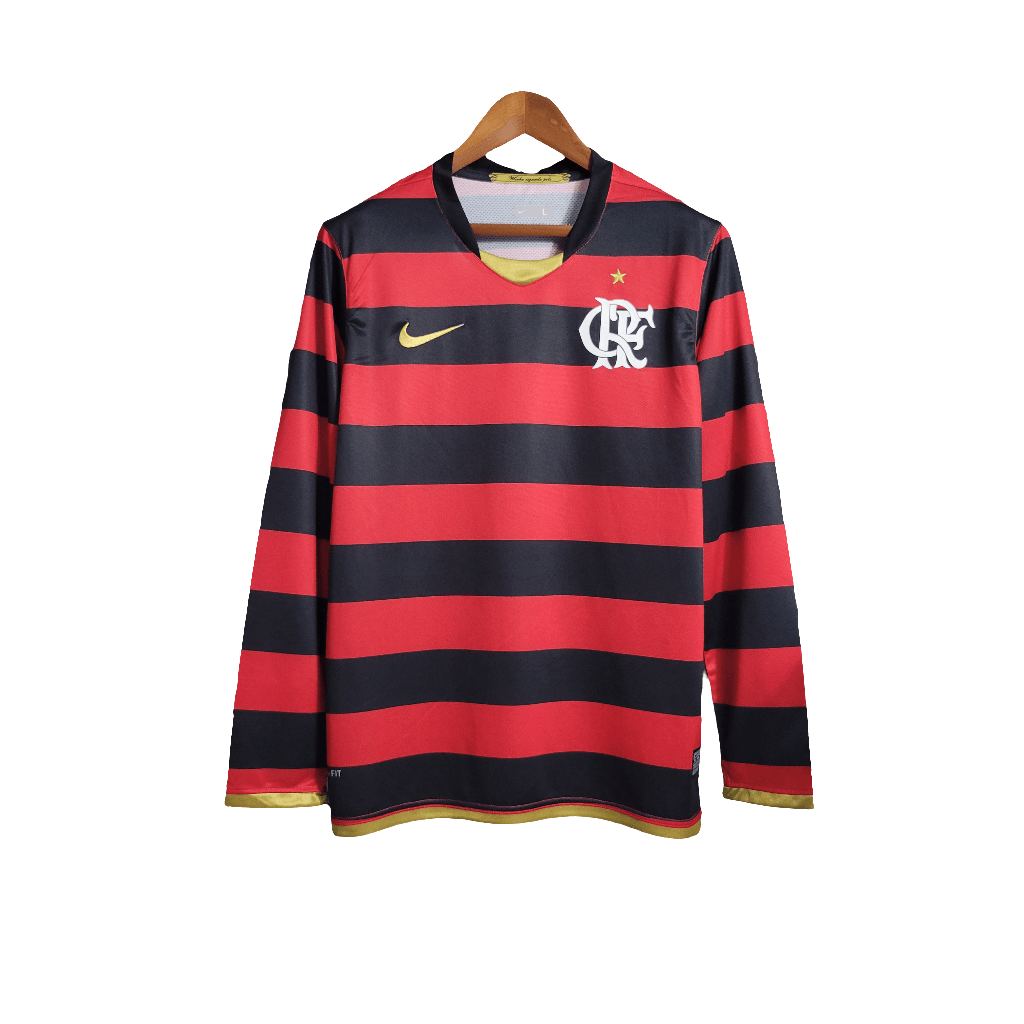 Flamengo 2009 I Home  - Long Sleeve Retro Version
