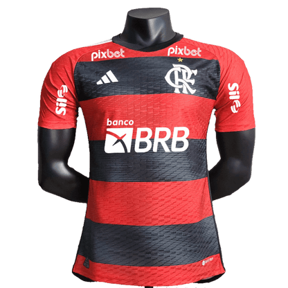 Flamengo 23/24 I Casa - Todos os Patrocinadores - Versão Jogador