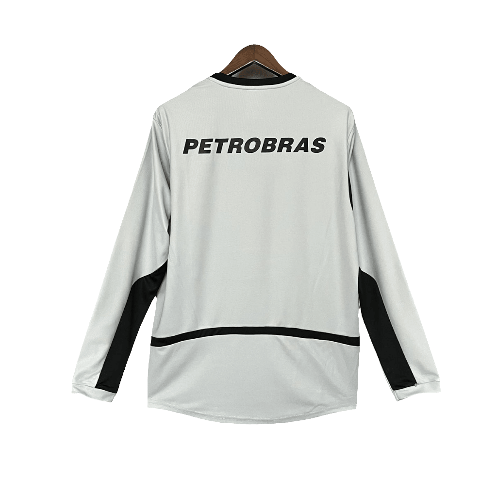 Flamengo 02/03 Goalkeeper Grey  - Long Sleeve Retro Version