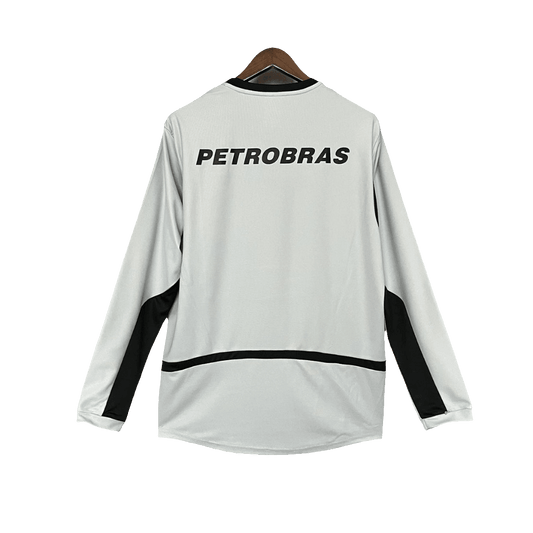 Flamengo 02/03 Goalkeeper Grey  - Long Sleeve Retro Version