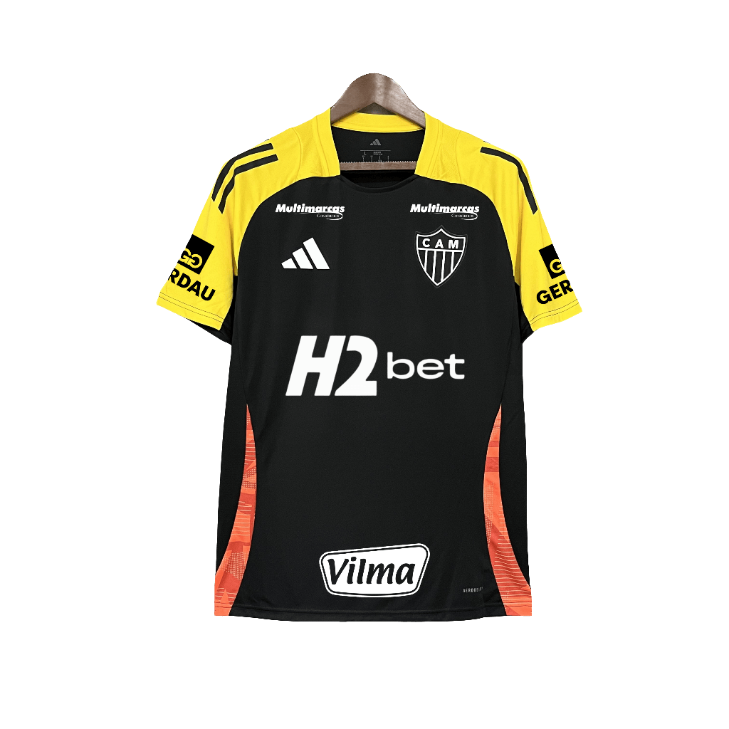 Atletico Mineiro 25/26 Training  - All Sponsors - Black - Fan Version