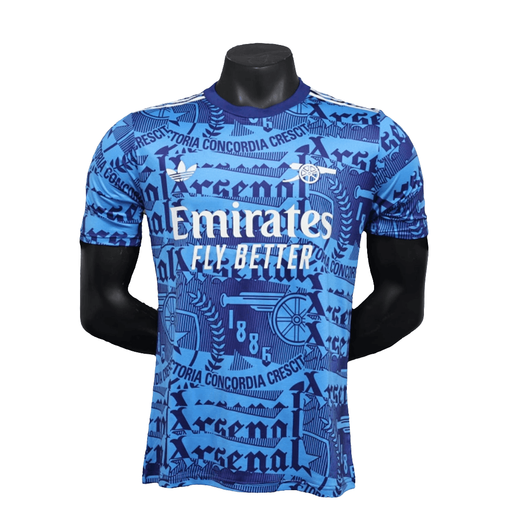 Arsenal 25/26 Pre-Match  - Blue - Player Version