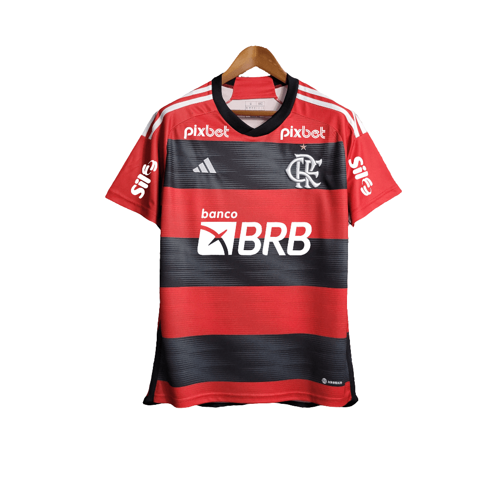 Flamengo 23/24 I Home  - All Sponsors - Fan Version