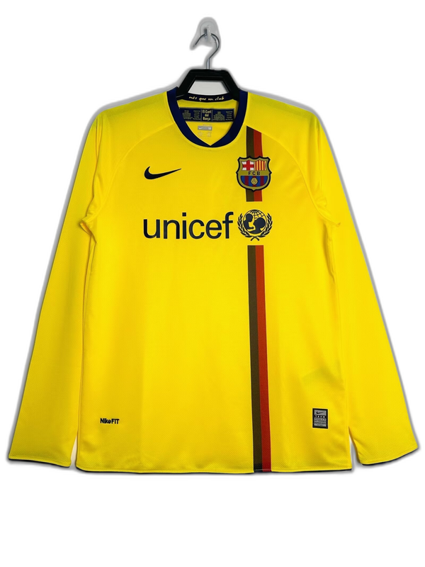 Barcelona 08/09 II Away  - Long Sleeve Retro Version