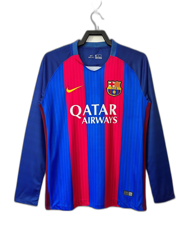 Barcelona 16/17 I Home  - Long Sleeve Retro Version