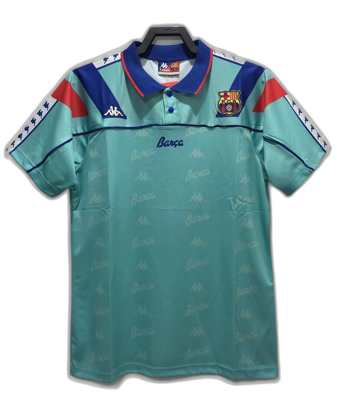 Barcelona 92/95 Azul Claro - Versão Retrô