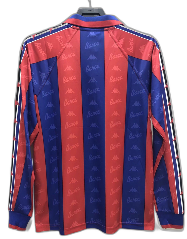 Barcelona 96/97 I Home  - Long Sleeve Retro Version