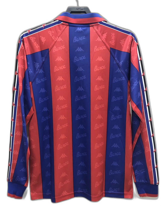 Barcelona 96/97 I Home  - Long Sleeve Retro Version
