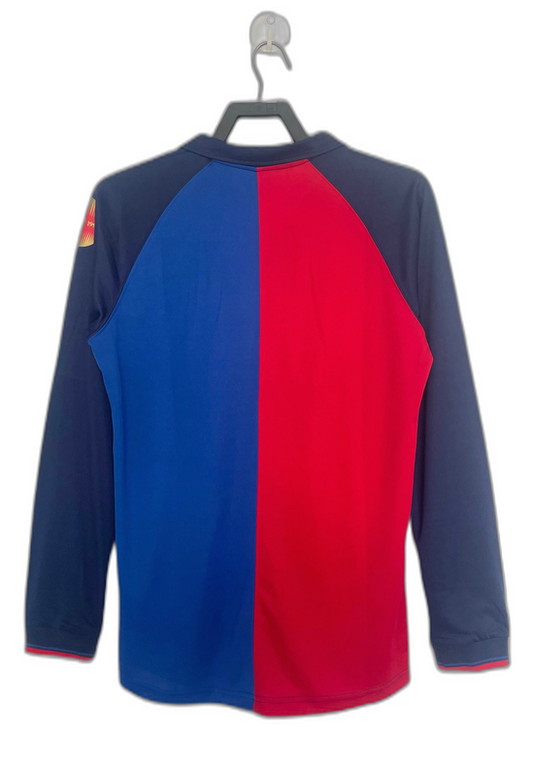 Barcelona 98/99 I Home  - Long Sleeve Retro Version
