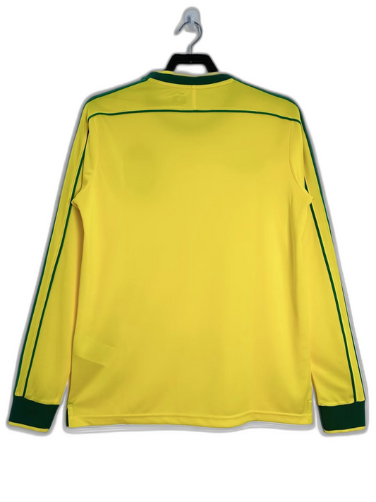 Brazil 1998 I Home  - Long Sleeve Retro Version