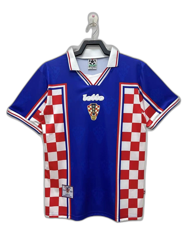 Croatia 1998 II Away  - Retro Version