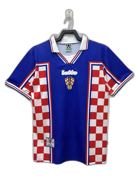 Croatia 1998 II Away  - Retro Version