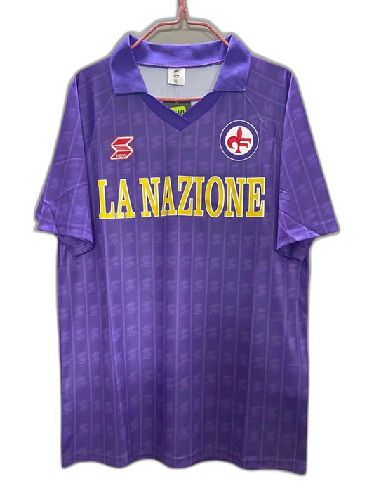 Fiorentina 89/90 I Home  - Retro Version